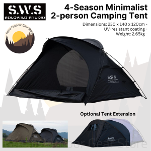 WELLHIKE SWS Outdoor Camping Morning Dew Tent Double 2 Person Hiking Mountaineering Lightweight Sunscreen Waterproof