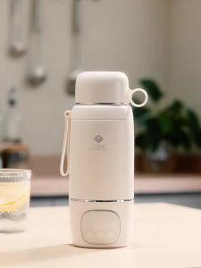 SHI YUE JIE JING | Baby Portable Wireless Water Heating Bottle For Milk Preparation