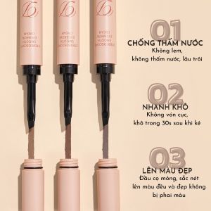 Bút Kẻ Chân Mày Dạng Cream Bền Màu Không Thấm Nước Không Thấm Mồ Hôi Mịn Và Lâu trôi