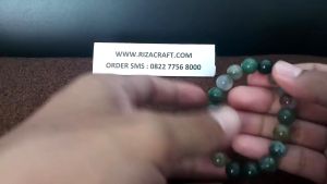 Gelang Batu Akik Warna Warni Indian Agate ASLI Alam Natural ORIGINAL untuk Pria & Wanita