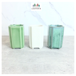 The Leaferie Bonsai Flowerpot (Series 94) plant pots. Ceramic flowerpot . flower pot planter
