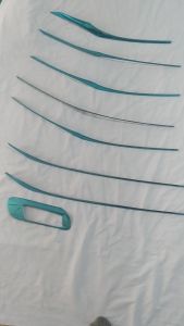 Bộ Ốp mặt calang Xe Toyota Camry 2019-2021 Chất Liệu Inox Cao Cấp