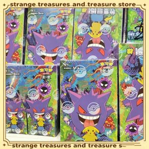PokéMon Ptcg Collectible Game Cards Simplified Chinese Zhu Zi 151 Series Cards Collection Gengar Ponyta Trading Hobby Toy Gift