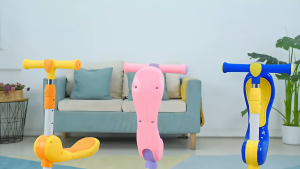 3 IN 1 Skuter Anak 3 Roda Otoped LED / Scooter/ Skuter Otoped Musik Bangku Lampu Roda 3 punya rem