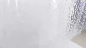 Shower Curtain EVA Translucent 3D Thickened 180*200cm Moldproof Waterproof Bathroom Curtain