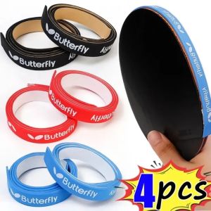 4 cái vợt bóng bàn cạnh băng dày tự dính chống va chạm nhãn dán vợt bóng bàn tấm dưới cùng bên Băng bảo vệ