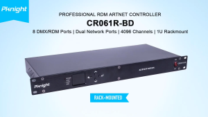 8 Port ArtNet DMX Controller with RDM Network Lighting Control for Stage Event