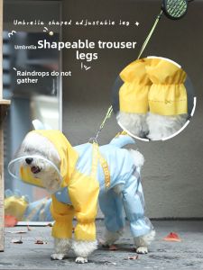HOOPET | Waterproof All-Cover Raincoat for Small and Medium Dogs