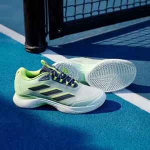 รองเท้าเทนนิสผู้หญิง Adidas Avacourt 2 | Green Spark S24/Core Black/Lucid Lemon F23