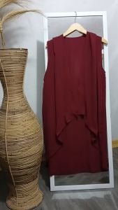 KANZA - OUTER VEST CRINKLE PREMIUM