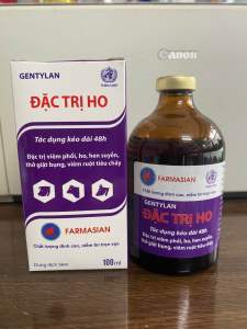 GENTA TYLAN (100ml) farmasian xử lý ho viêm phổi thở giựt bụng viêm ruột tiêu chảy ở gia súc gia cầm