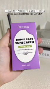 Facetology Triple Care Sunscreen For Acne & Oily Skin SPF 40 PA+++ 40ML
