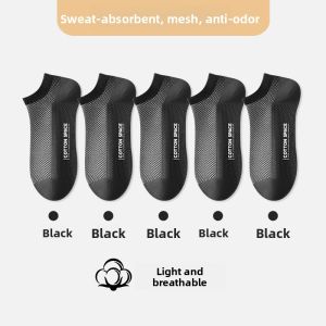 JOSEN LIGHTING | Antibacterial Deodorant Breathable Mens Socks