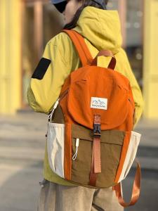 Dopamine Fashion Outdoor Style School Backpack For Primary and Middle Students