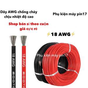 Dây điện  Awg chống cháy chịu nhiệt độ cao full size