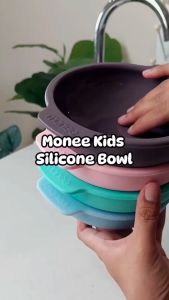 Monee Kids Silicone Bowl