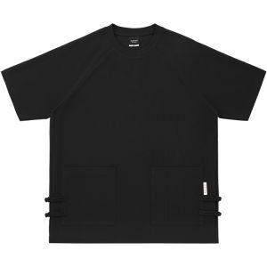 CLOT | Shoulder Stripe Fastening Pocket Short Sleeve T-Shirt Sunproof and Quick Dry