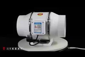 🔶4/6/8Inch White Circular Duct Fan 2600 Speed Strong Ventilation Fan Kitchen Range Hood Bathroom Exhaust Fan Silent Fan 220V Exhaust Duct Duct Exhaust Fan Ventilation Exhaust | Low Noise | Large Air Volume | Energy Saving | Easy Installation