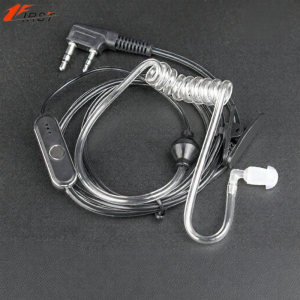 First | Transparent Air Tube Soft Earphone In-Ear Headset for Walkie-Talkie