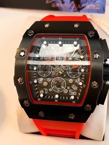 OLEVS 3608 Brand Luxury Quartz Men Watches Men Wrist Wristwatches Wrist Watch Digital tourbillon skeleton Timepiece