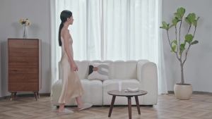 ANLAN V Face Lifting Slimming Device EMS Heat Massage Double Chin Remover Red/Blue Light