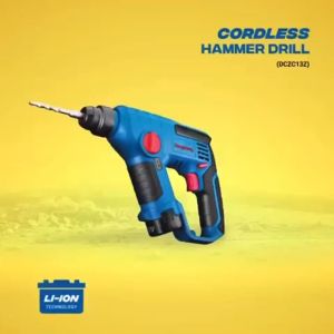 [SOLO/FULL] DongCheng DCZC13 Cordless Hammer Drill 12V DCZC13B Rotary Hammer Drill - Lazada