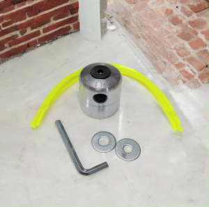 KT-019 หัวเอ็นตัดหญ้า อลูมิเนียม น๊อตด้านข้าง ทรงสูงใส่ได้ทุกรุ่น