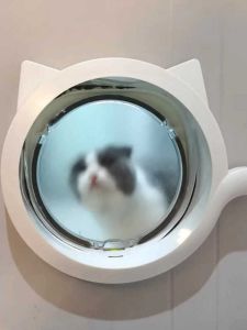 Cat Door Free Access Door Hole Pet Cat Puppy Dog Access Door Can Control Access Direction Pet Door