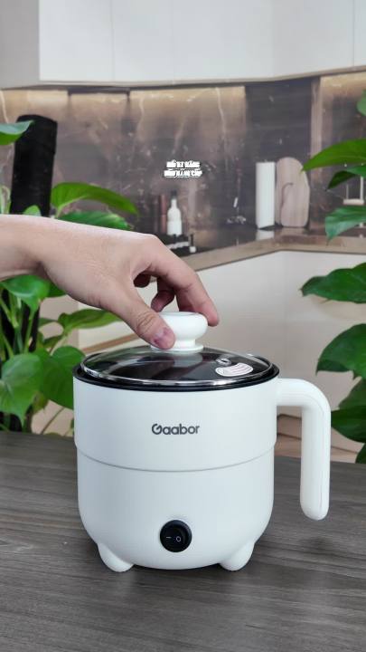 [LIVE] Nồi điện đa năng 1.6L Gaabor EC-18M01A chống dính công suất 600W ...