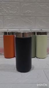 TUMBLER TERMOS 200 ML MINI PORTABLE VACUUM CUP INSULATED BOTTLE HOT & COOL STAINLESS STEEL 304 / COFFEE TUMBLER / TERMOS TAHAN PANAS & DINGIN