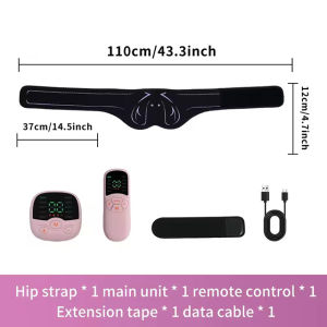 Electric EMS Hips Trainer Butt Muscle Stimulator USB Rechargable Buttocks Lifting Massage Toner Lose Weight Fitness Massager