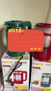 Ấm siêu tốc thủy tinh GUGKDD GD-ST13 2.5 lít - Ấm đun nước siêu tốc trong suốt công suất 1500W