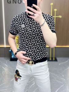 Áo Thun Nam Tay Ngắn Mùa Hè Thoáng Khí Ice Silk Cổ Tròn Thường Ngày Thời Trang Chất Liệu Nylon Mỏng Thoáng Khí