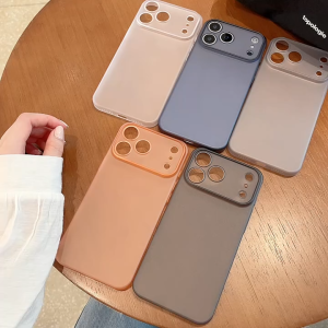 I TECH Lens Protection Ultra Thin Matte Case For iPhone 18 17 Air 16 15 14 13 12 11 Pro Max
