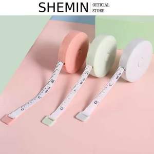 Thước Dây Cuộn Mini Tự Rút Tiện Ích 150cm Màu Pastel