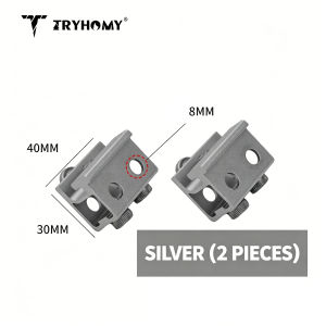 Camping Table Clip Slider For IGT Quick Install Aluminum Alloy Lamp Stand Base Fixed-Type Multi-Functional Slider Outdoor Parts
