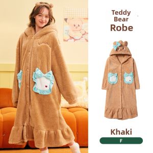NAITANGPAI | Long Bear Hooded Robe