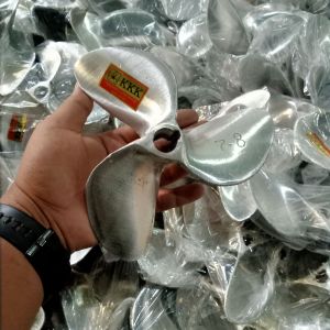 Baling baling Perahu no 7-8 lobang as 3/4 ( bahan Almunium 3 Daun )