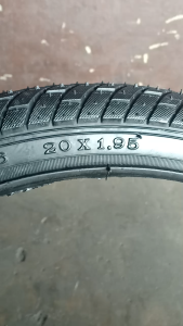 20x1.95 FREESTYLE (FOLDING BIKE) TUBULAR LEO TIRE BRANDNEW