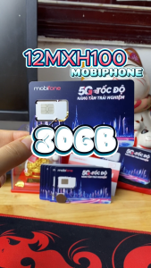 ( TRỌN GÓI 1 NĂM ) Sim 5G Mobifone 1 TỶ GB Data Sử Dụng Không Nạp Tiền | 12MFY100 12MDT50 6MDT150 12MDT150 12MXH100 12G150 MDT255 MDT250A . FREESHIP - CHƯA KÍCH HOẠT.