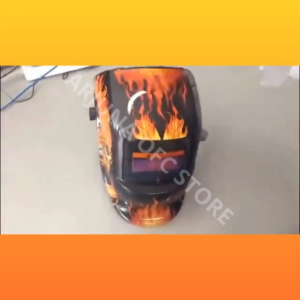 COD TaffGUARD Helm Las Otomatis Gelap Terang Auto Darkening Full Face + Senter LED Welding Helmet