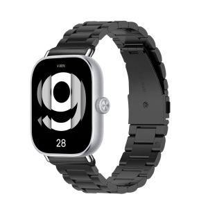 Metal Watch Band For Xiaomi Redmi Watch 5 Active/Lite Redmi Watch 4 Strap Quick Release Stainless Steel Wristband for Redmi Watch4/5 Active Replacement Bracelet SmartWatch Accessories