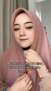 KERUDUNG /HIJAB SEGI 4 INSTAN ZIPPER RESLETING //JILBAB SEGI EMPAT INSTAN RESLETING PREMIUN