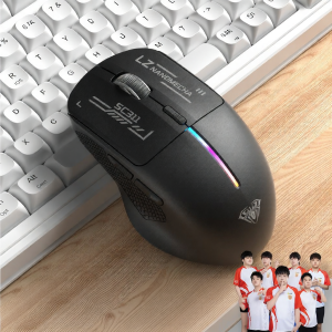 AULA | Bluetooth Wireless Wired 3-Mode Charging Lightweight Gaming Mouse