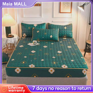 Thicken Waterproof Mattress Protector Topper Protector Single/Double/Queen/King Fitted Bedsheet Mattress Pad Cover