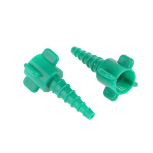 WHPHous | Green Transfer Head For Oxygen Regulator Connector Nasal Tube Accessories Christmas Tree Swivel Adapter 5cm Outlet Connector