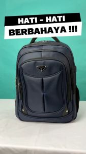 Tas Ransel Pria Polo Goldvers Backpack Kerja Jumbo 18 Inch - Goldvers