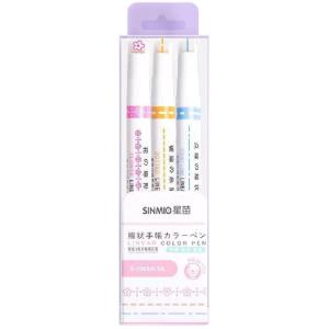 Floral Wavy Line Drawing Pen