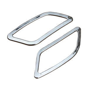 For Nissan Qashqai 2006 2007 2008 2009 2010 2011 J10 Car Accessories Trim Air Conditioner Outlet ABS Chrome Cover