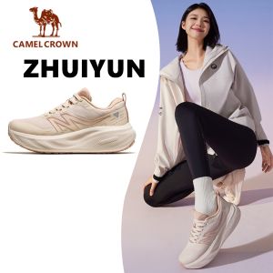 CAMEL CROWN ZHUIYUN 4 Running Shoes | Breathable Mesh Lightweight Anti-Slip Thick-Sole Cushioned Jogging & Fitness Sneakers for Men & Women
